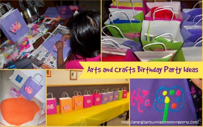 A special 6 year old s Arts and Crafts Birthday  Party  