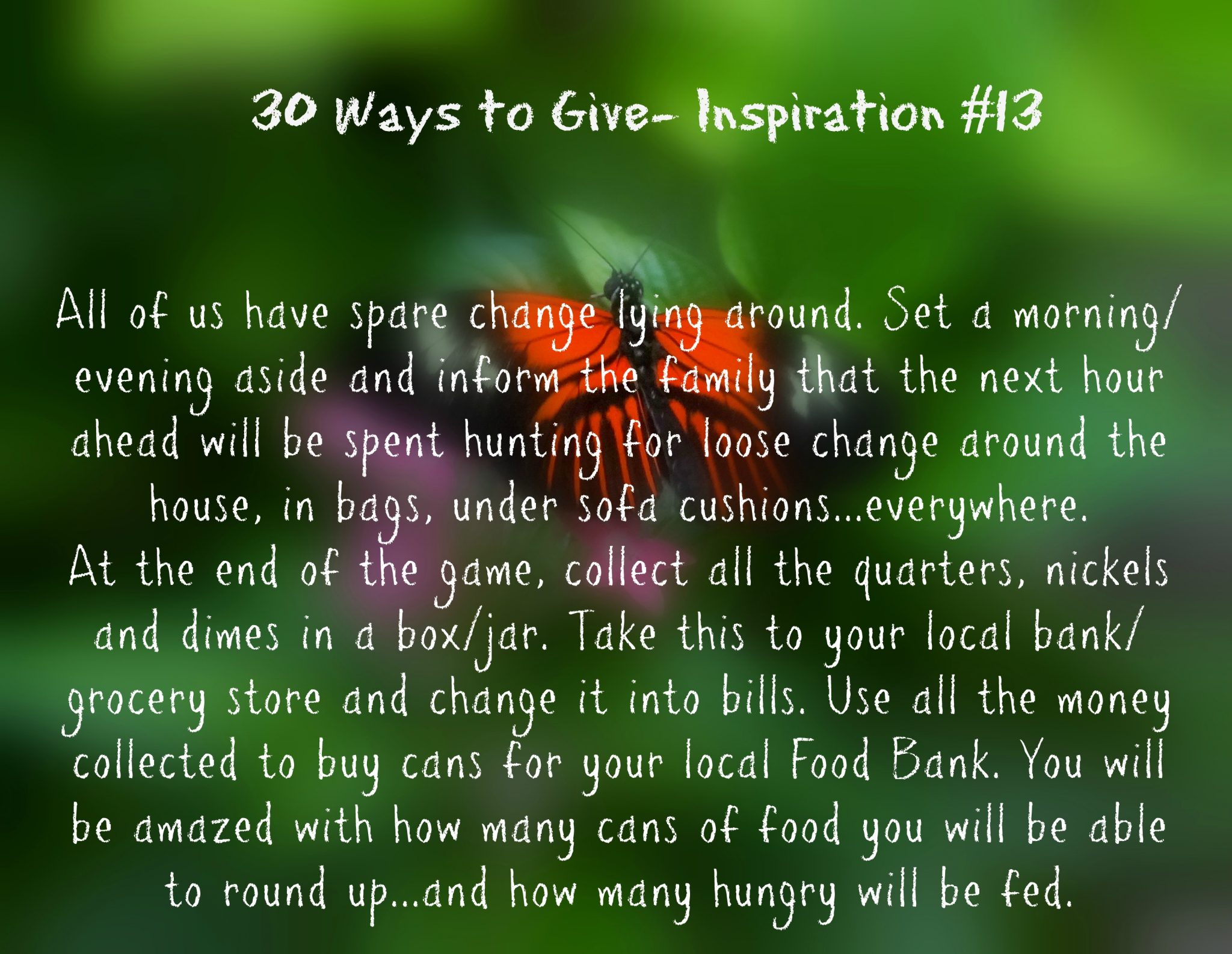 30 Ways To Give Love On Your Neighbor s 30DayGive 