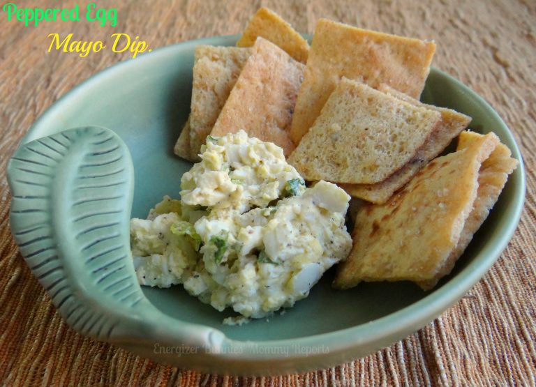 Peppered Egg Mayo Dip {Kid approved & yummy!}