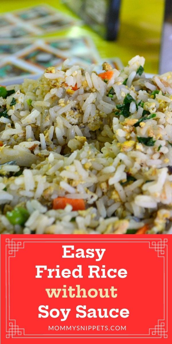 Fried Rice without any soy sauce