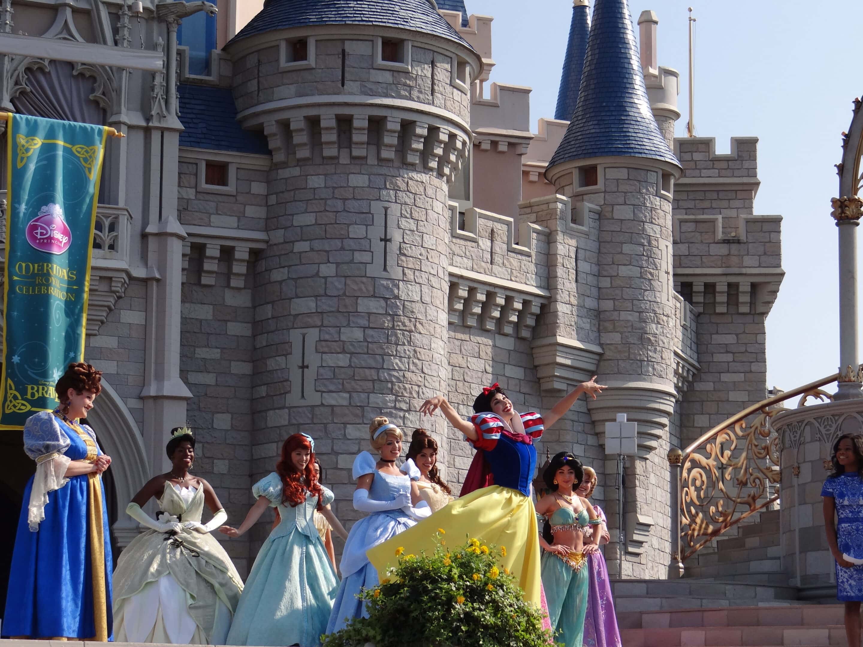 Crowning Princess Merida at Walt Disney World. Photo Copyright- Energizer Bunnies' Mommy Reports (23)