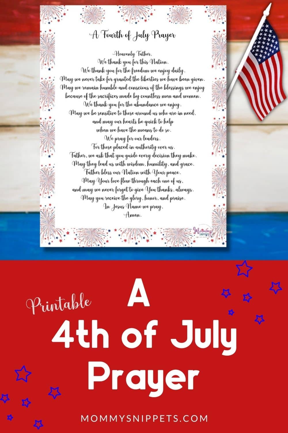4th of July prayer