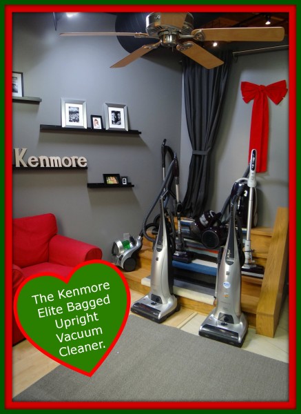 The Kenmore Elite Bagged Upright Vacuum Cleaner.