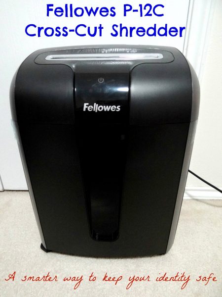 Fellowes P-12C Cross-Cut Shredder