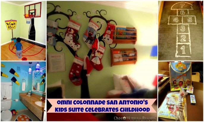 omni colonnade san antonio's  kids suite celebrates childhood!