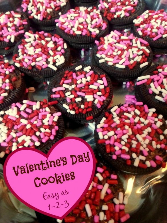 Valentine's Day Cookies- Easy as 1-2-3 Mommy Snippets