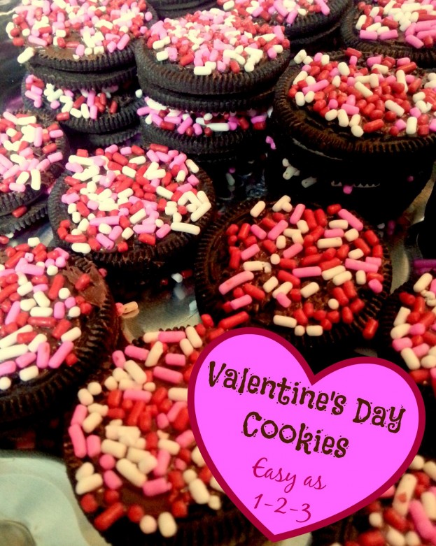 Valentine's Day Cookies- Easy as 1-2-3 Mommy Snippets.