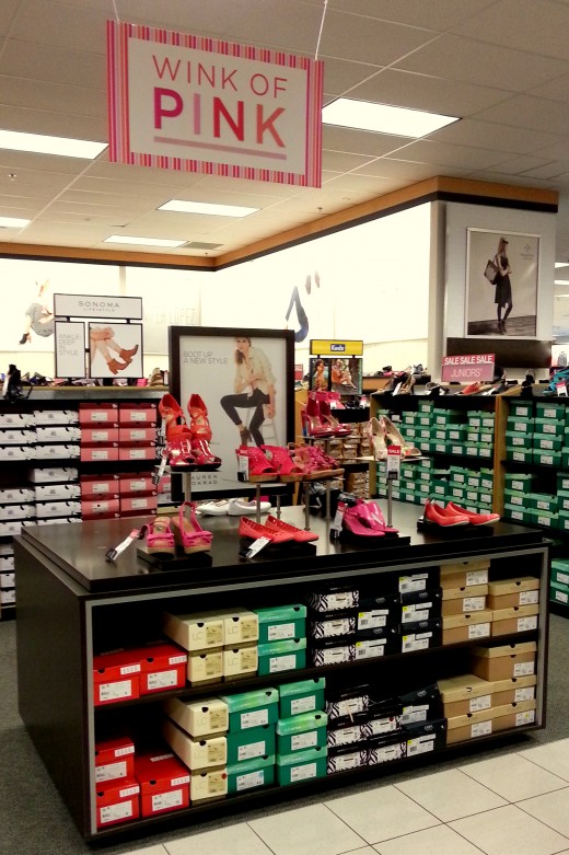 kohl's shoe department