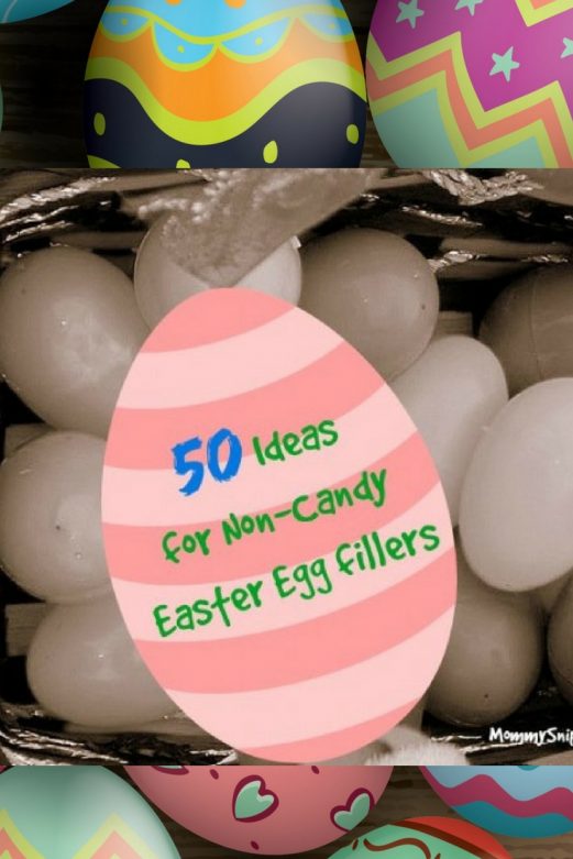 50 of the best non-candy Easter egg fillers- MommySnippets.com