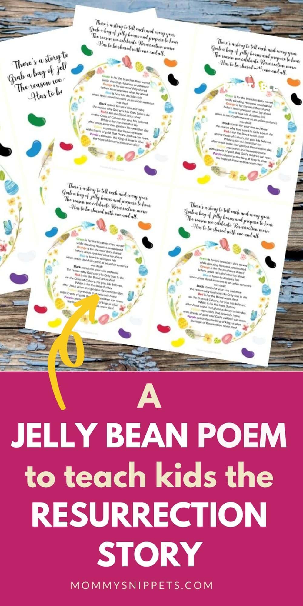 The Jelly Bean Poem Teaches Kids Why We Celebrate Resurrection Sunday 