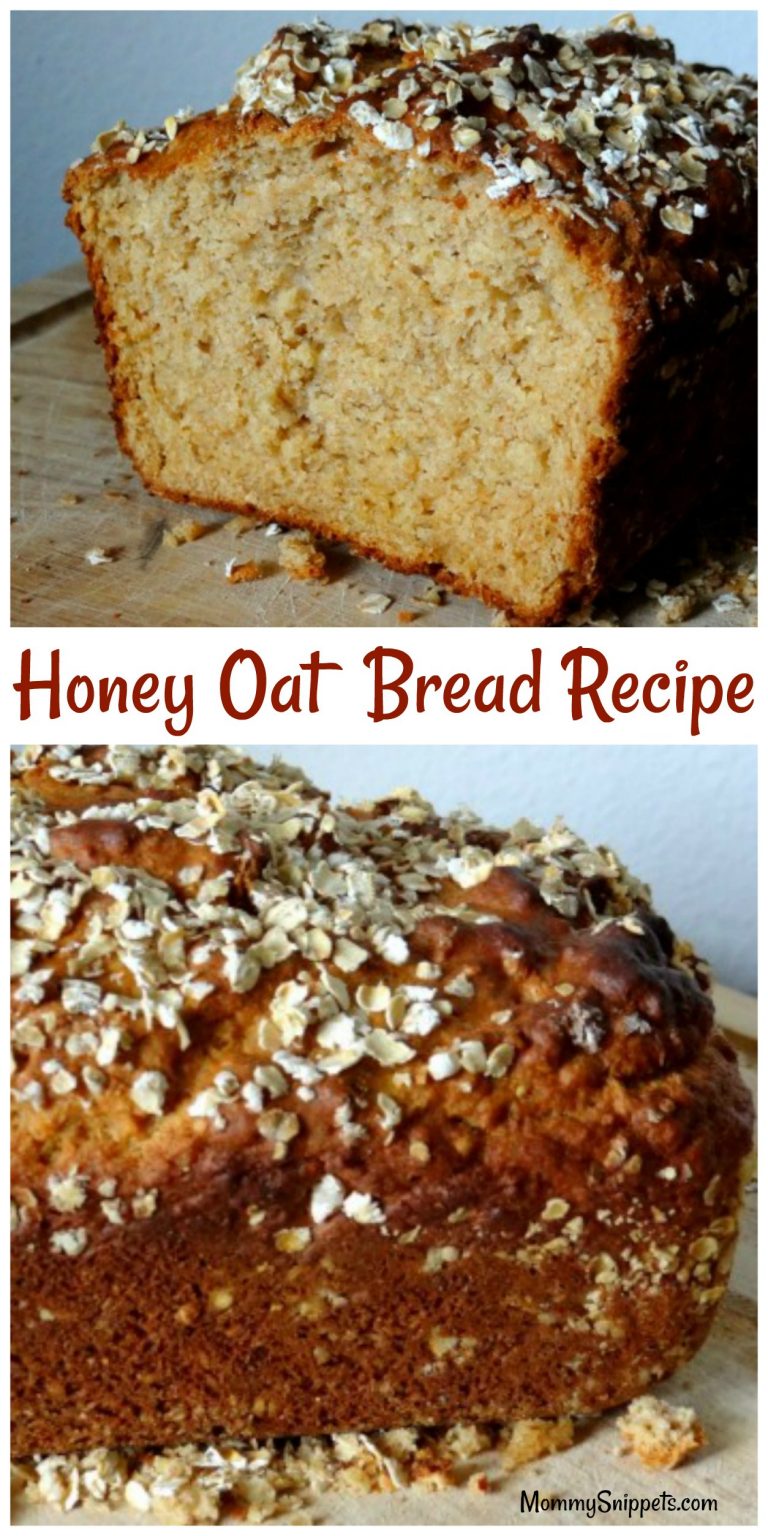 Honey Oat Bread {Recipe} Mommy Snippets