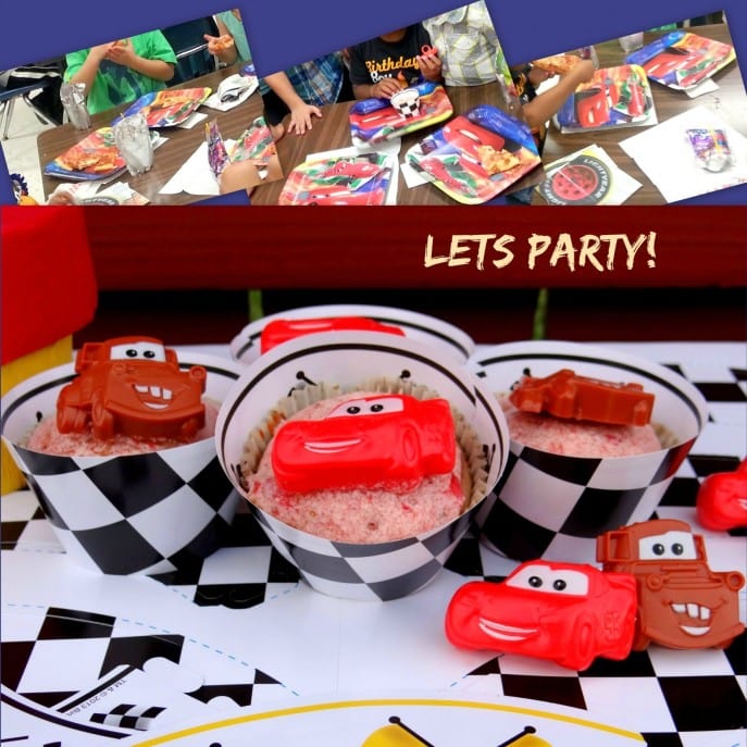 How to throw a Disney Cars themed party at school