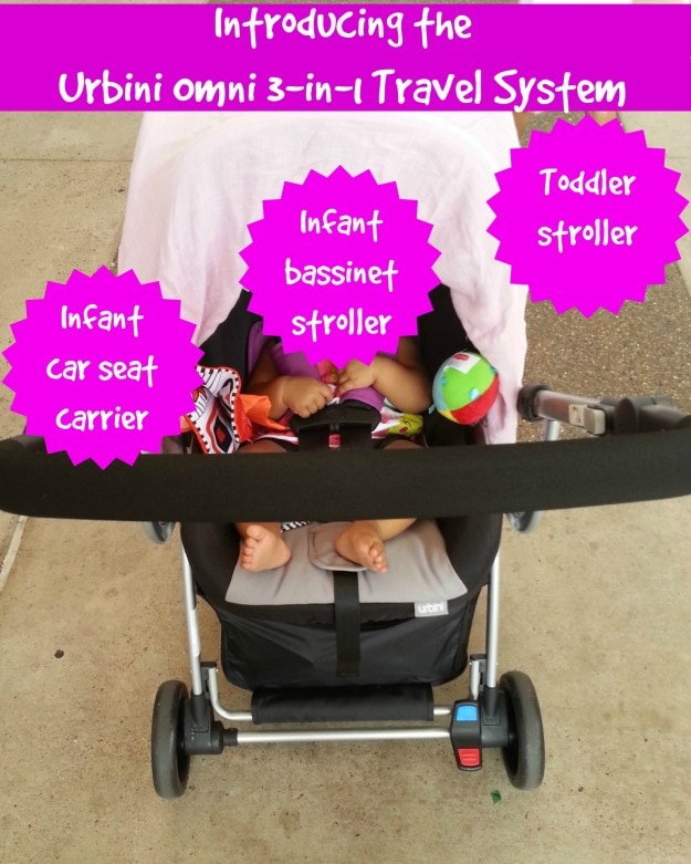 Urbini car seat hot sale and stroller set