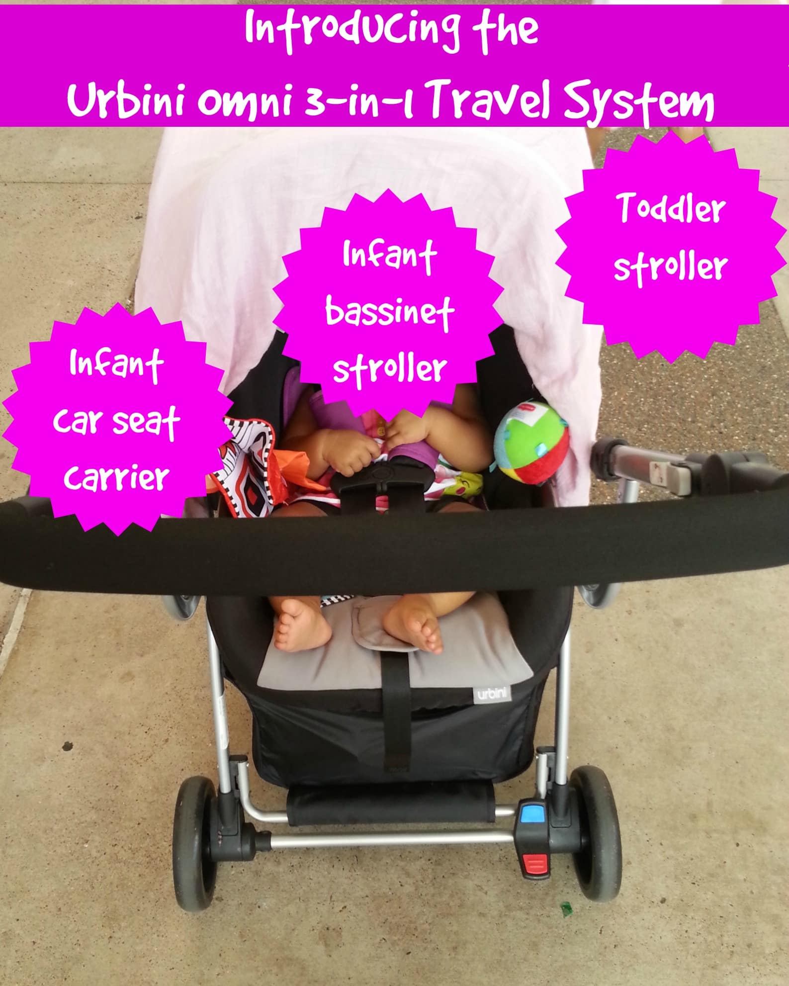 Introducing the Urbini Omni 3in1 Travel System Mommy Snippets