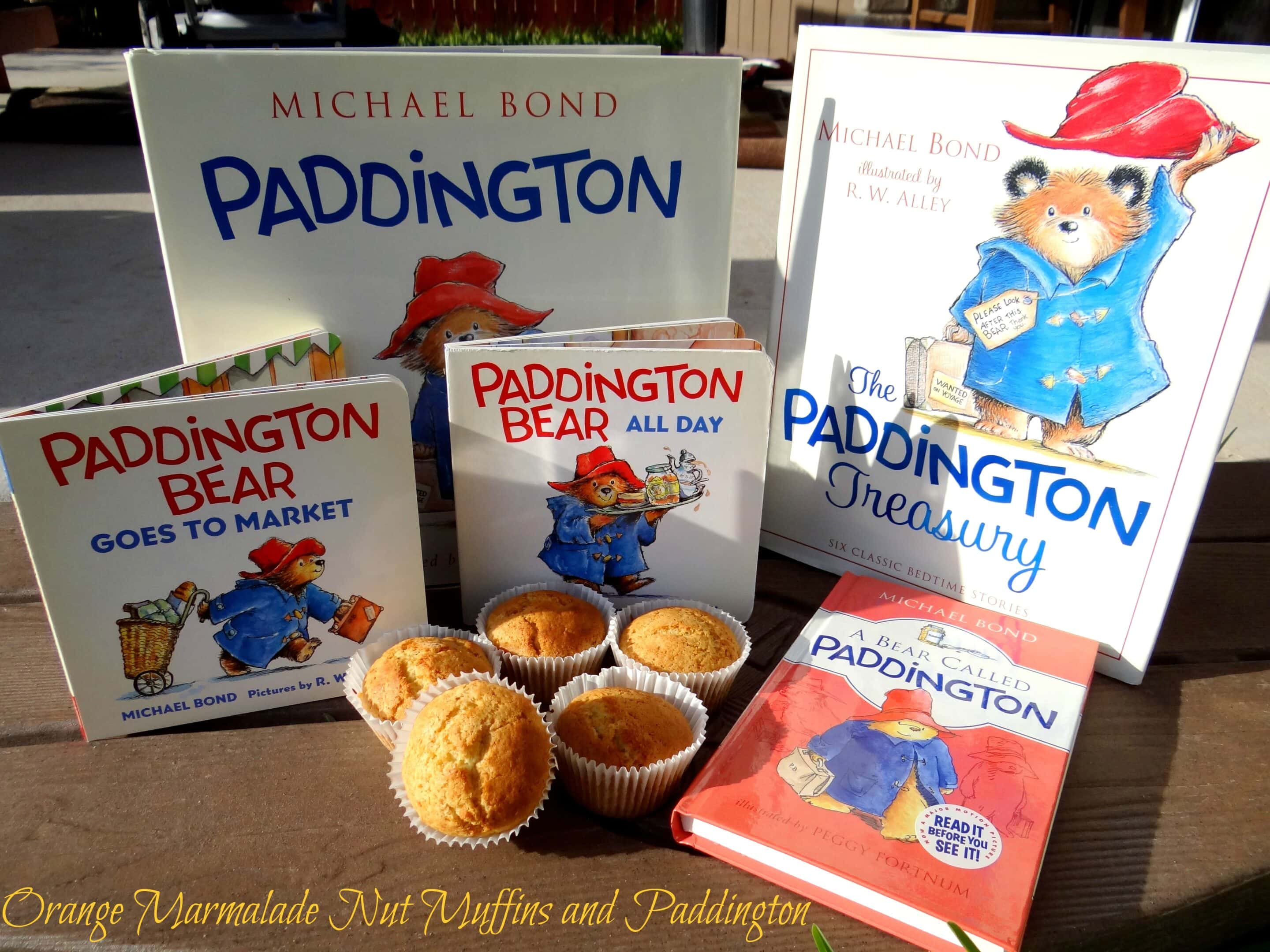 Orange Marmalade Nut Muffins and Paddington 