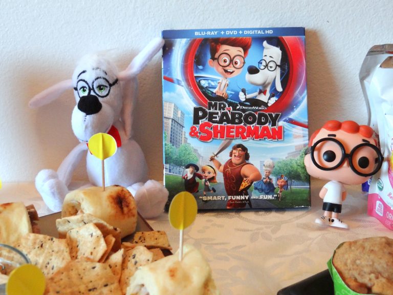 How to host a Mr. Peabody and Sherman Viewing Party {+ A Craft & Recipe}