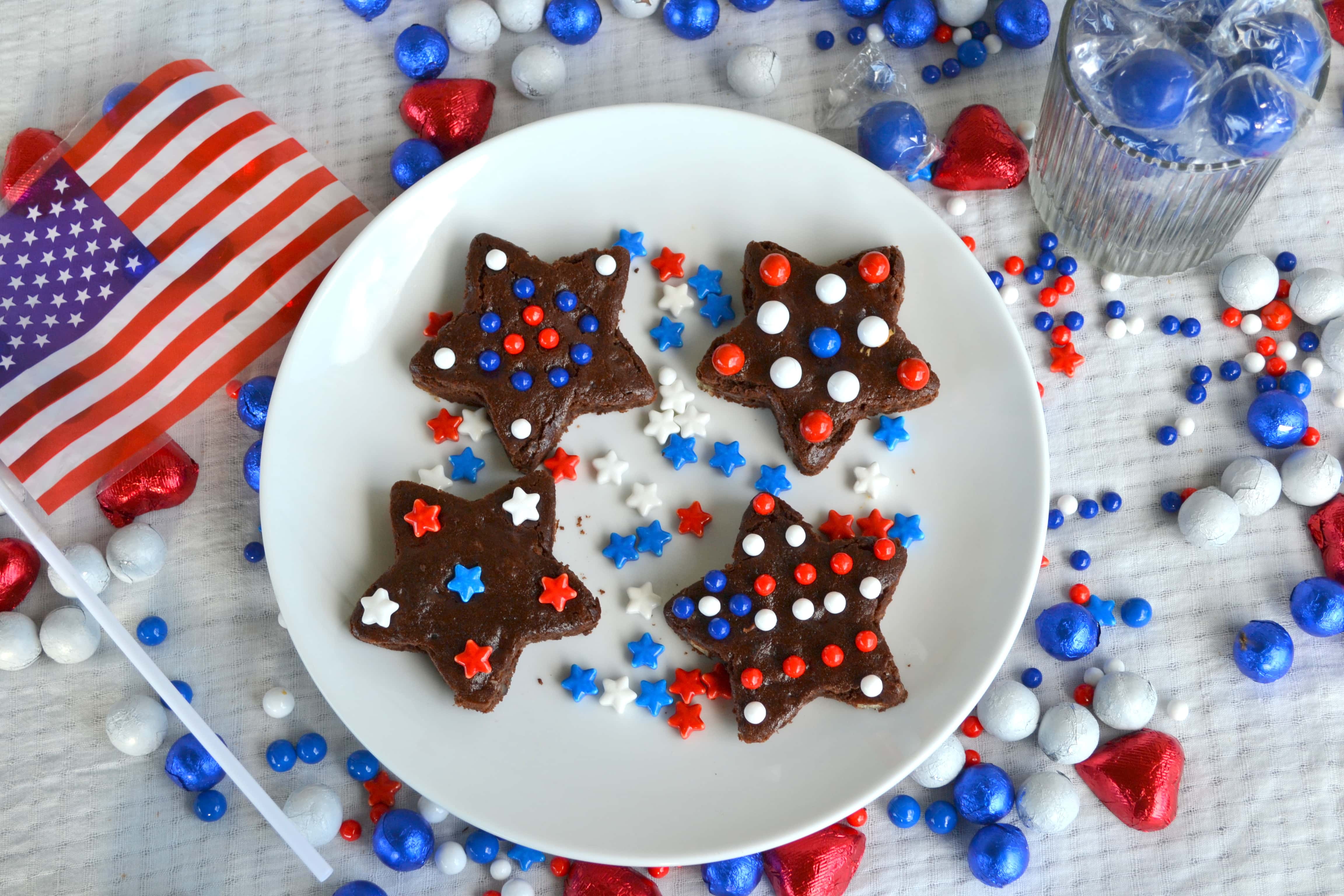 4th of July Brownies