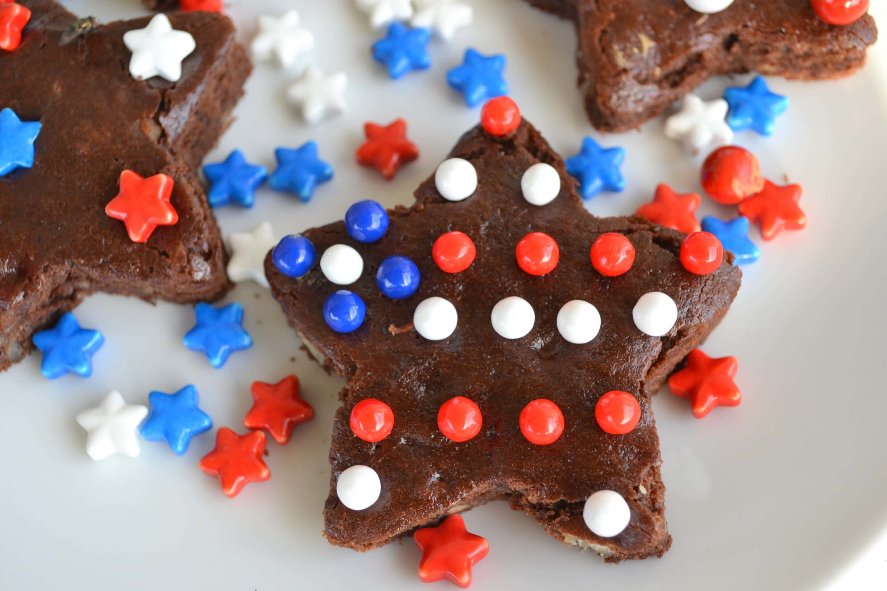 4th of July Brownies