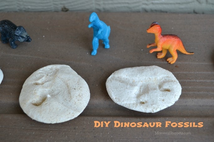 How to Make a Dinosaur Salt Dough Fossil- Easy DIY Fossil Craft!