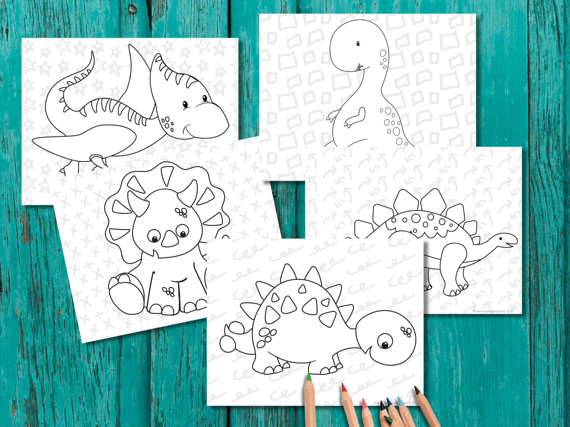 How To Make A Dinosaur Fossils Craft Free Dinosaur Coloring Pages 