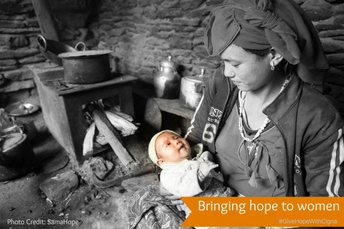 Bringing hope to women -MommySnippets.com #GiveHopeWithCigna #IC (ad)