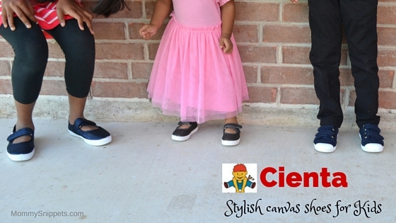 Stylish canvas shoes for kids from Cienta {+A #CientaShoes Giveaway}