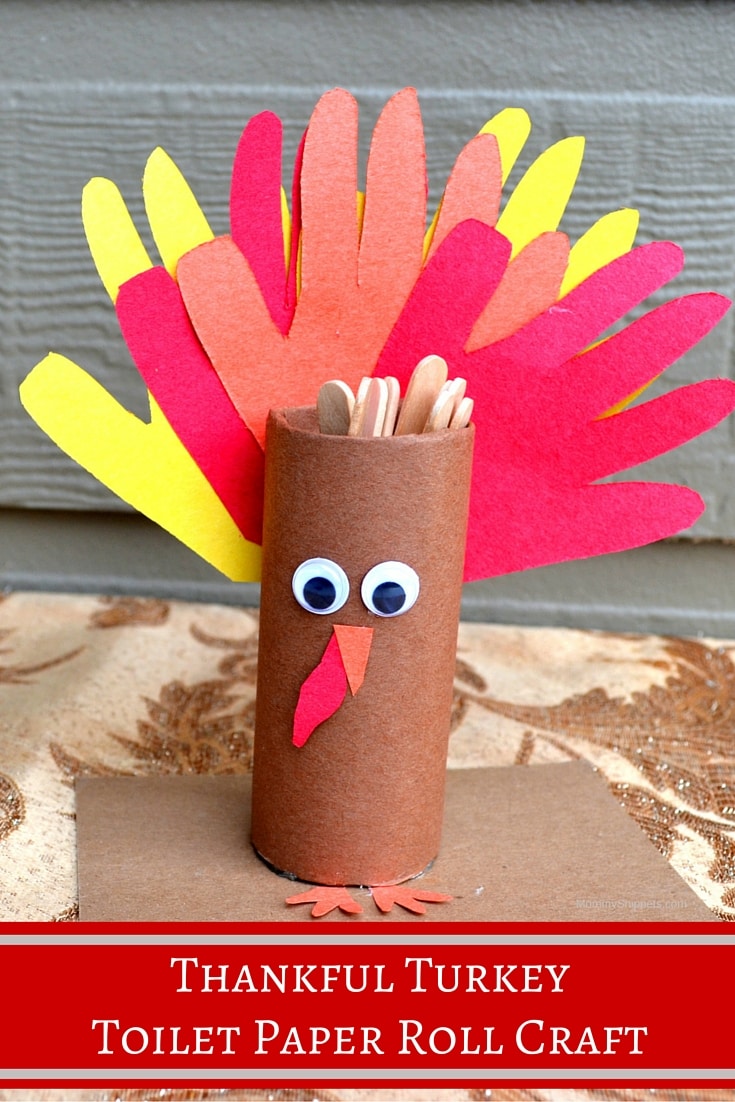 Turkey Toilet Paper Roll Craft - DIY Inspired