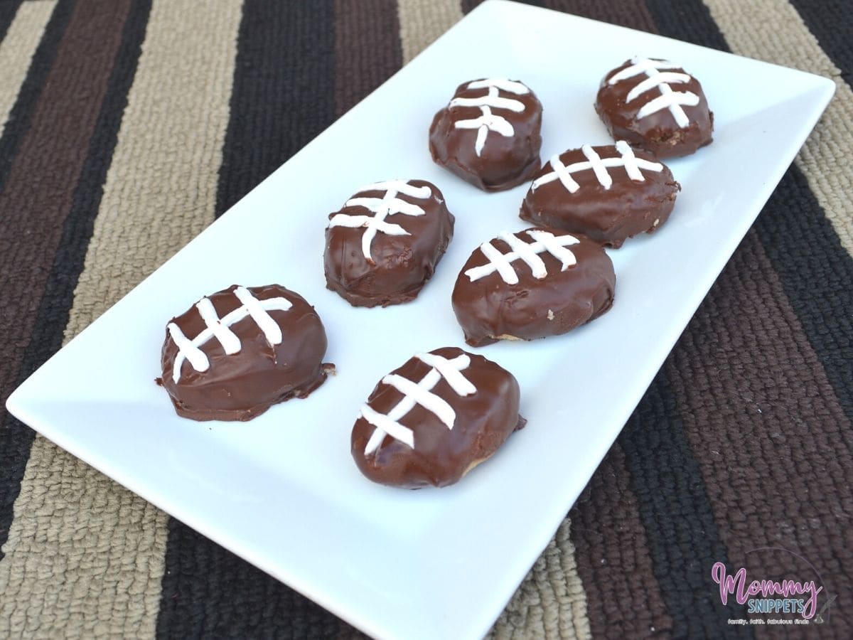 Football inspired OREO Cookie Balls