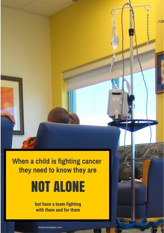 When a child is fighting cancer quote - Mommy Snippets