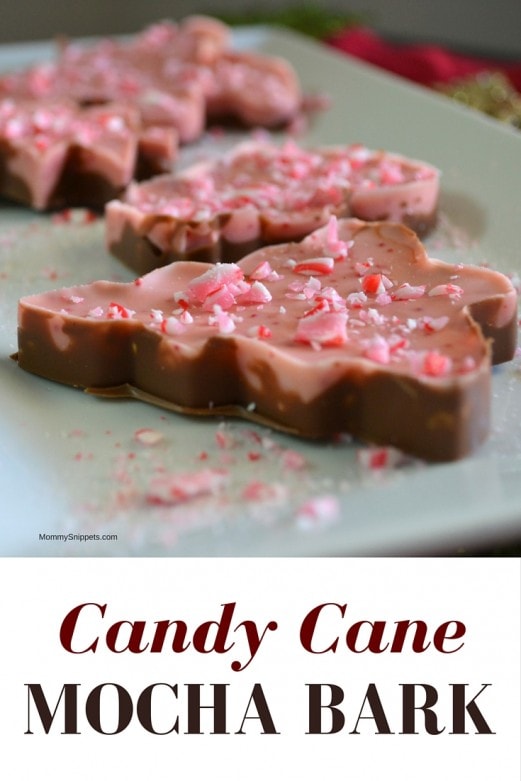 Candy Cane Mocha Bark- MommySnippets.com {#Sponsored #MakeItMerrier} (1)