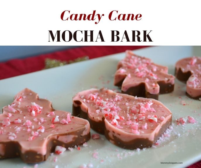 Candy Cane Mocha Bark- MommySnippets.com {#Sponsored #MakeItMerrier} (2)