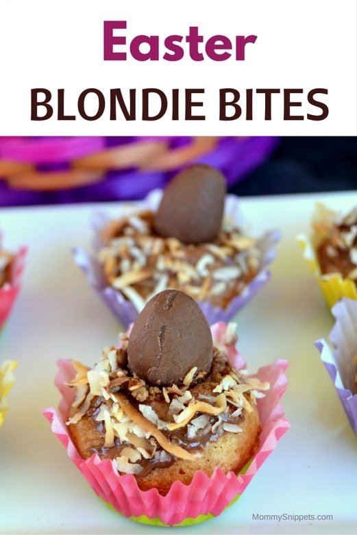 Easter Blondie Bites - MommySnippets.com