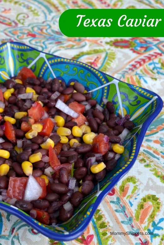 Texas Caviar Recipe- MommySnippets.com