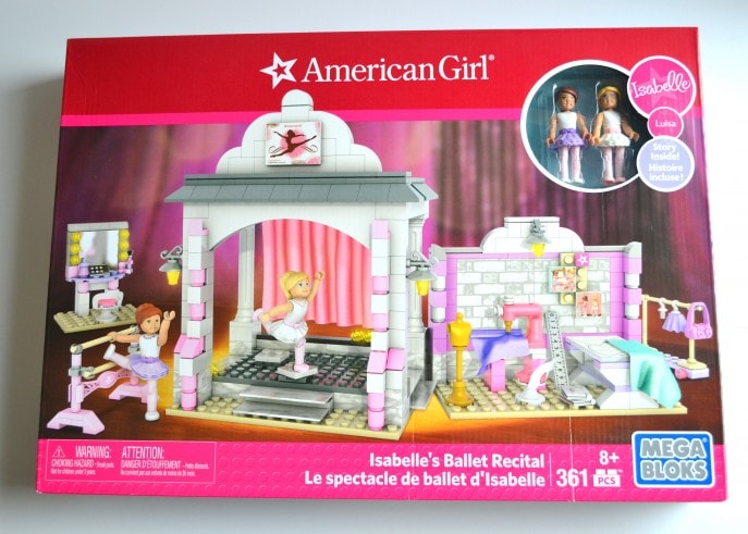 Mega construx american girl isabelle's hot sale ballet recital