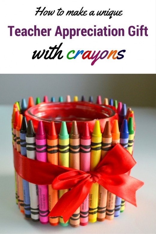 How To Make A Unique Teacher Appreciation T With Crayons