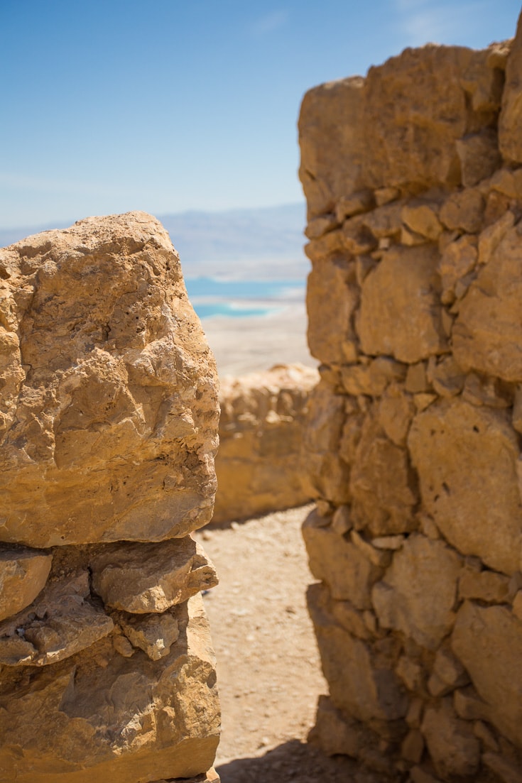 Visiting Masada