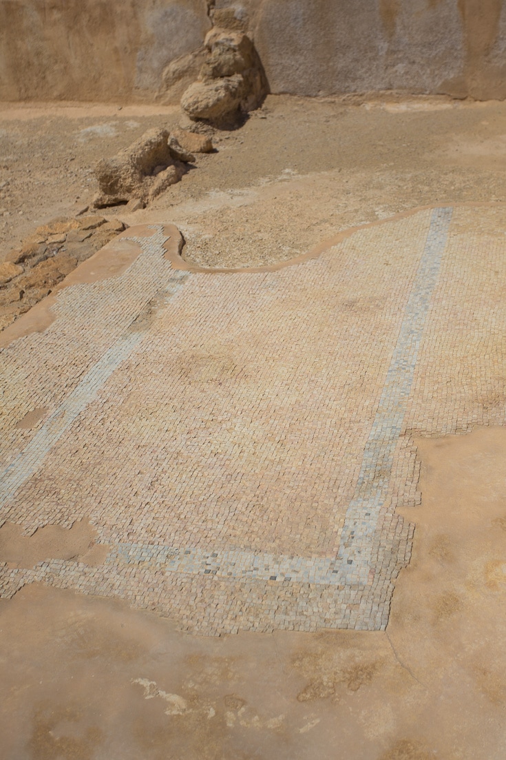 Visiting Masada