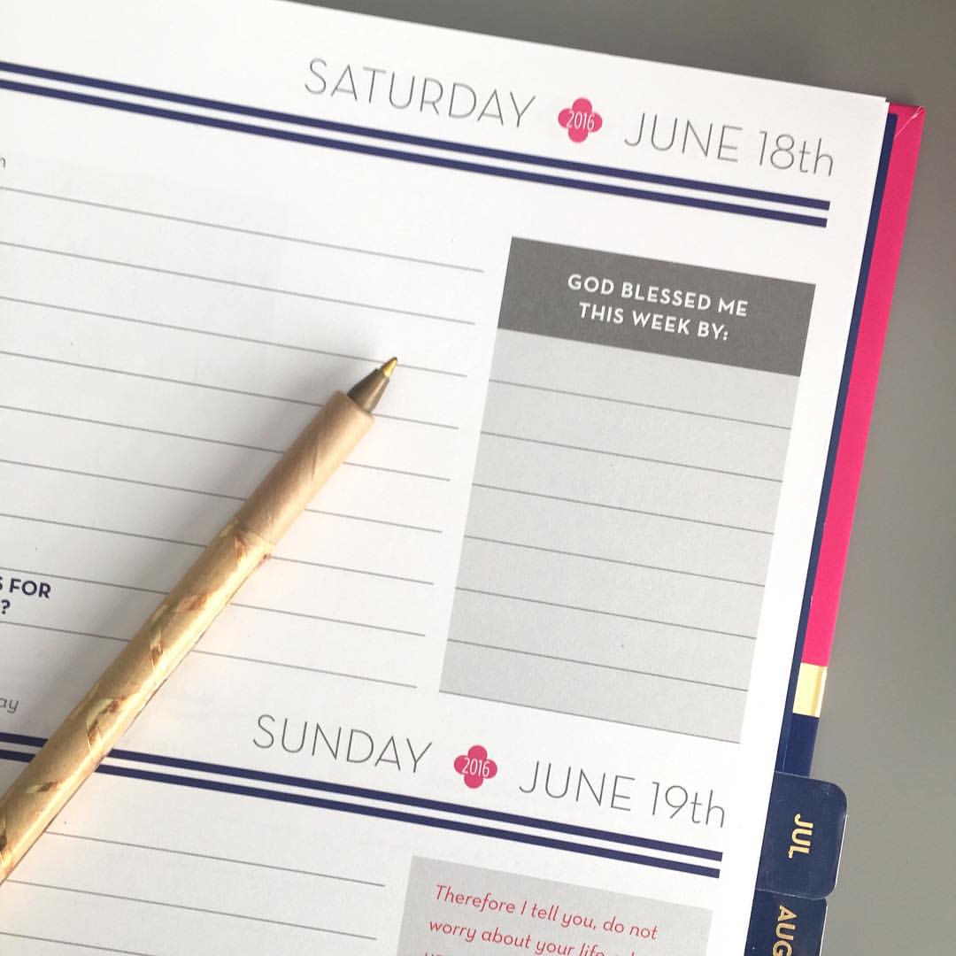 Staying Organized And Rooted With An Anchored Press Planner