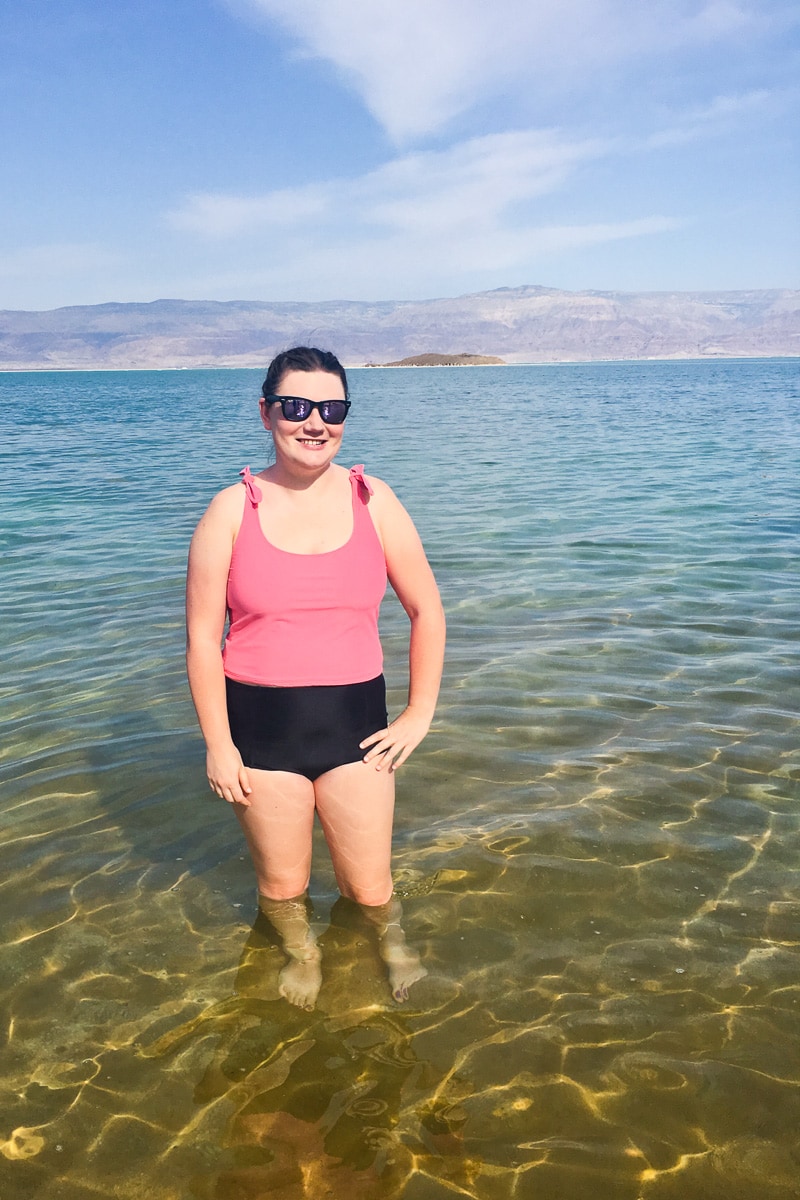 Swimming in the Dead Sea