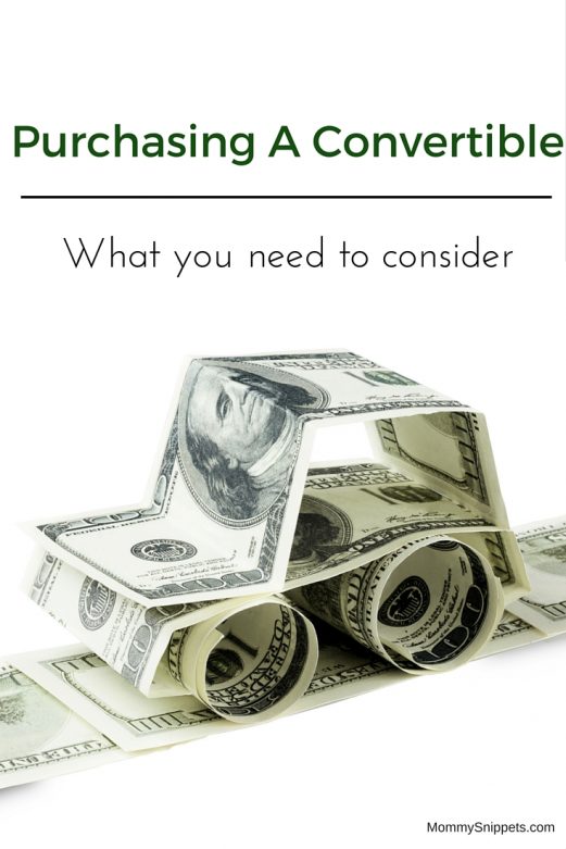 Things to Keep In Mind When Purchasing A Convertible - MommySnippets.com (1)