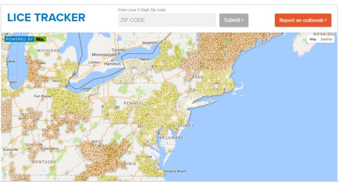 lice tracker