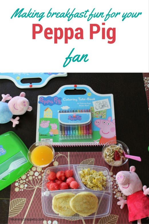 Making breakfast fun for your Peppa Pig fan {Featuring Peppa's Yogurt Parfait Recipe} - MommySnippets.com