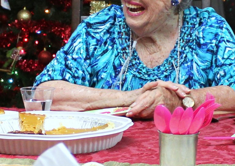 How can you make this Christmas happier for the elderly?