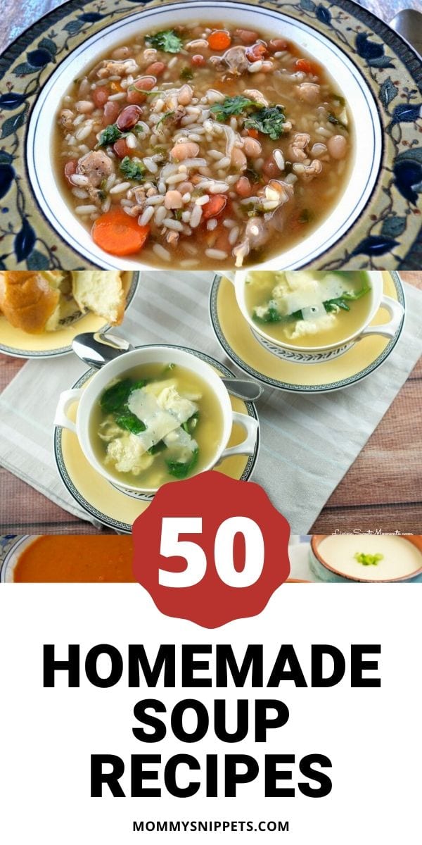 50 of the best homemade soup recipes - Mommy Snippets