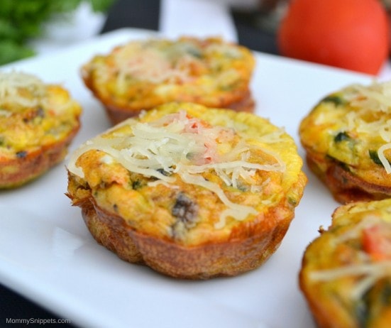 Spinach Frittata Muffins- 20 Minute Breakfast Recipe We Love!