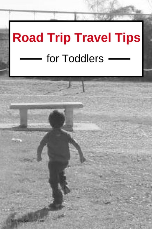 Road Trip Tips for when You Travel with a Toddler- MommySnippets.com