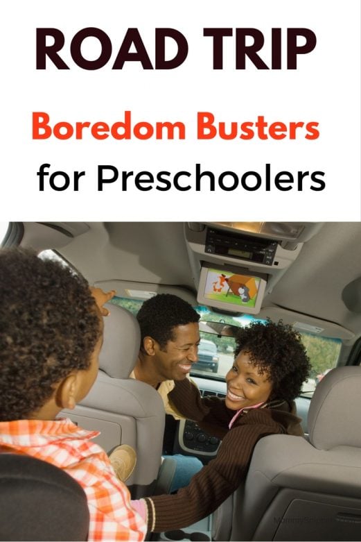 Road trip Boredom Busters for Preschoolers- MommySnippets.com