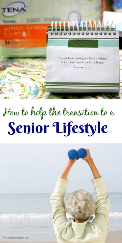 How to help elderly loved ones adapt to a new lifestyle. - MommySnippets.com #ChooseTENA #CollectiveBias #Sponsored
