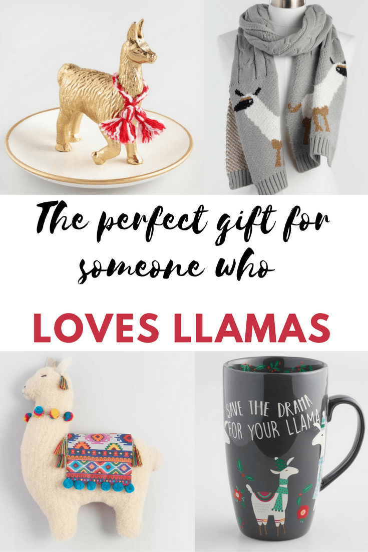 The perfect gift for someone who loves llamas