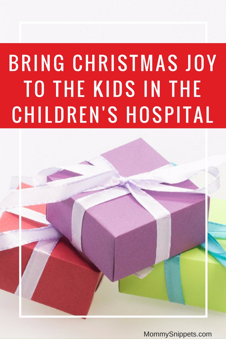 Bring Christmas joy to the kids in the children’s hospital